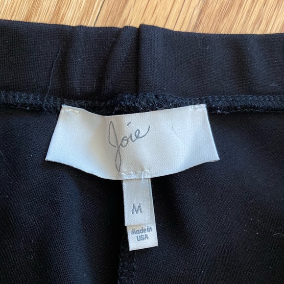 Joie Keena D stretch ponte leggings with faux leather panels - Picture 4 of 5